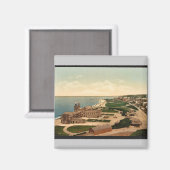 General view, Dieppe, FranceヴィンテージPhotochrom マグネット (正面/裏面)