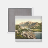 General view, Llanberis, Walesレアフォトクロム マグネット (正面/裏面)