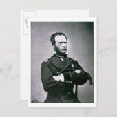 General William T. Sherman (1820-91) (b/w写真) ポストカード (正面/裏面)