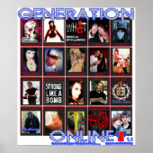 GENERATION ONLINE 1.1 (myspace.com/dvdclothing) ポスター (正面)