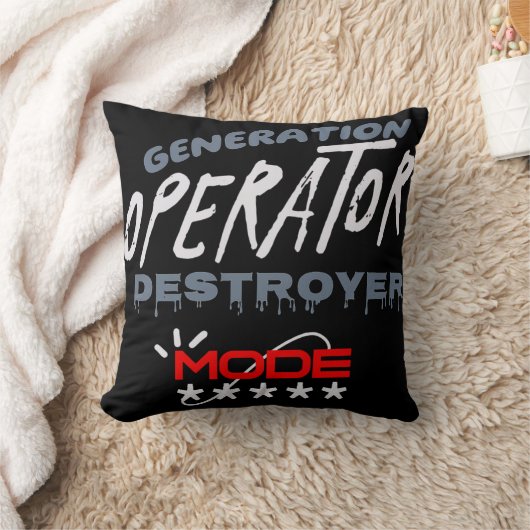Generation Operator Destroyer Mode クッション (ブランケット)
