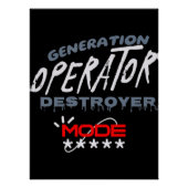 Generation Operator Destroyer Mode ポスター (正面)