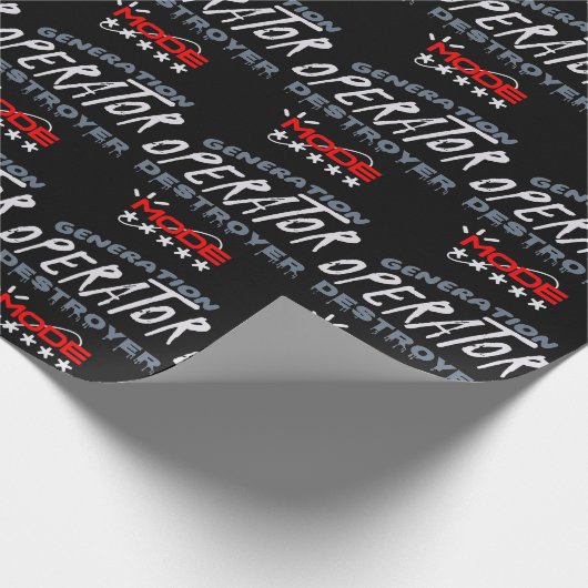 Generation Operator Destroyer Mode ラッピングペーパー (角)