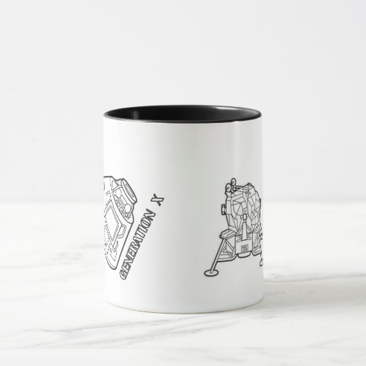 Generation X Apollo 11 Mug マグカップ (中央)