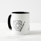 Generation X Apollo 11 Mug マグカップ (正面左)