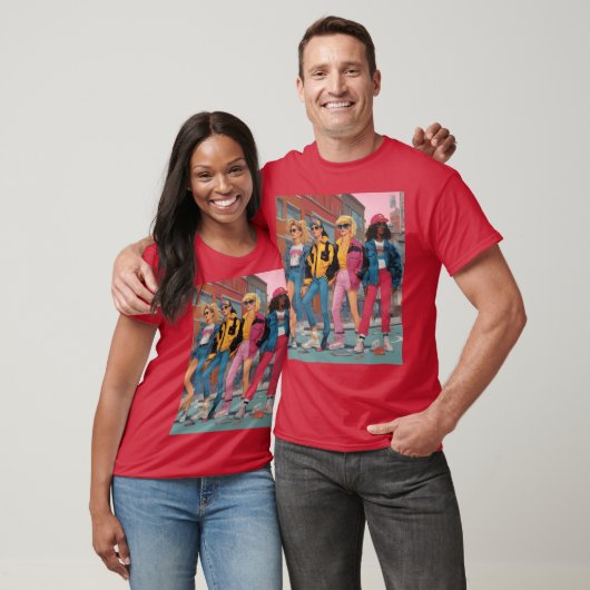 Generation X in the 1990s featuring iconic fashio  Tシャツ (ユニセックス)