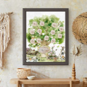 Generational Family Tree Watercolor Art | Custom  ポスター