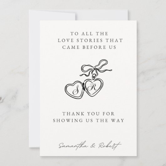 Generations of Love Wedding Table Card シーズンカード (正面)