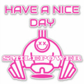 Generations,Tribe of SmilePower シール (正面)