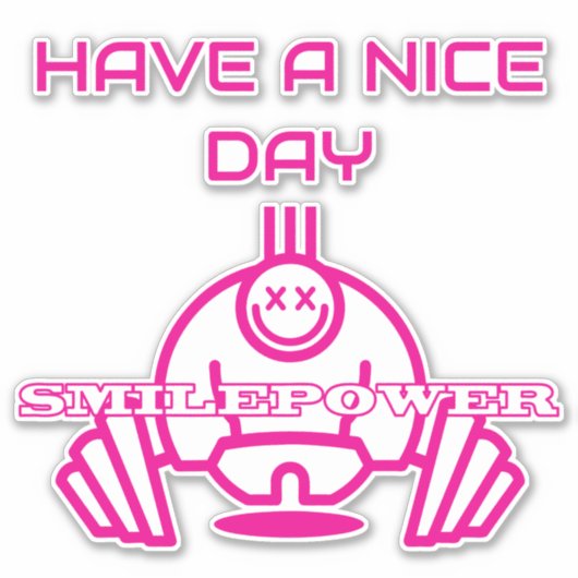 Generations,Tribe of SmilePower シール (正面)