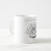 Generator Human Design type コーヒーマグカップ (正面左)