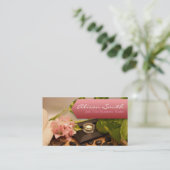 Generic health/spa/massage business card 名刺 (スタンド正面)