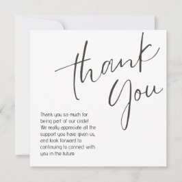 generic thank you note ノートカード