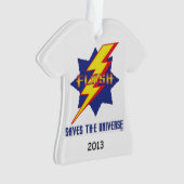 Geneseeの西のフラッシュは宇宙2013年を救います オーナメント (正面)
