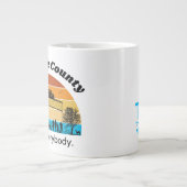 Genesee CountyはEverybody Jumbo Mug用 ジャンボコーヒーマグカップ (正面)
