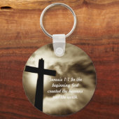 Genesis 1:1キーチェーン キーホルダー (正面)