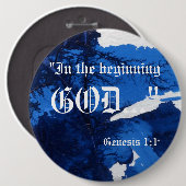 Genesis 1:1ボタン 缶バッジ (正面&裏面)