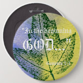 Genesis 1:1ボタン 缶バッジ (正面&裏面)