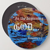 Genesis 1:1ボタン 缶バッジ (正面&裏面)
