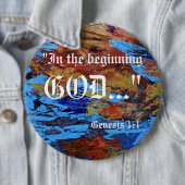 Genesis 1:1ボタン 缶バッジ (インサイチュ)