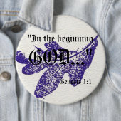 Genesis 1:1ボタン 缶バッジ (インサイチュ)