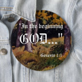 Genesis 1:1ボタン 缶バッジ (インサイチュ)