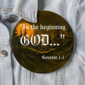 Genesis 1:1ボタン 缶バッジ (インサイチュ)