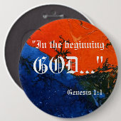Genesis 1:1ボタン 缶バッジ (正面&裏面)