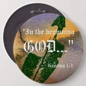 Genesis 1:1ボタン 缶バッジ (正面&裏面)