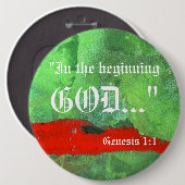 Genesis 1:1ボタン 缶バッジ (正面&裏面)
