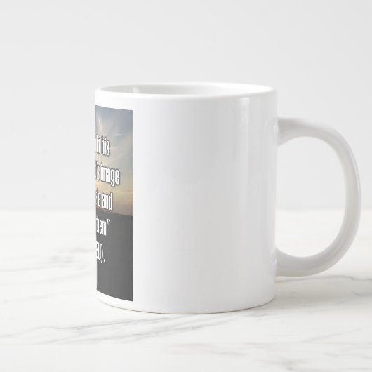 Genesis 1:27 WEBU マグカップ (右)