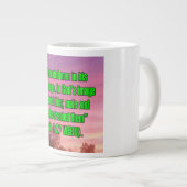 Genesis 1:27 WEBU Mug ジャンボコーヒーマグカップ (正面右)