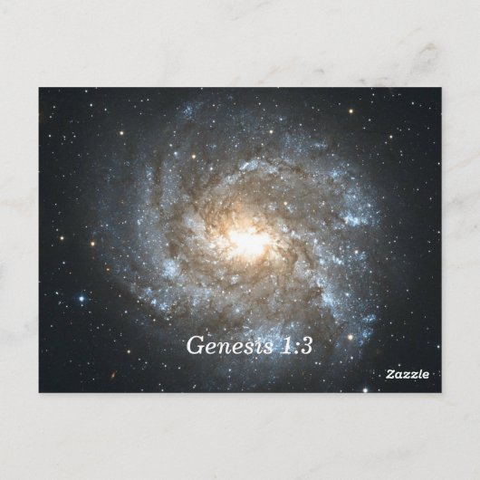 Genesis 1 3聖なる書物、 経典メモリカード ポストカード (裏面)