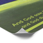 Genesis 1:4 ポスター (角)