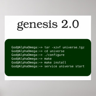genesis 2.0 ポスター