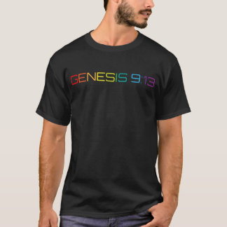 Genesis 9:13 in Rainbow Colors – バイブル聖なる書物、 経典 Tシャツ