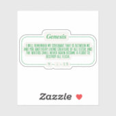 Genesis 9:15 シール (シート)