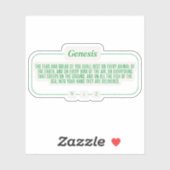 Genesis 9:2 シール (シート)