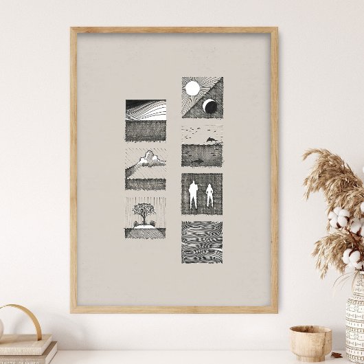 Genesis Art, Days of Creation, In the beginning,  ポスター