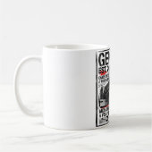 Genesis Industrial Brutalist Architecture コーヒーマグカップ (左)