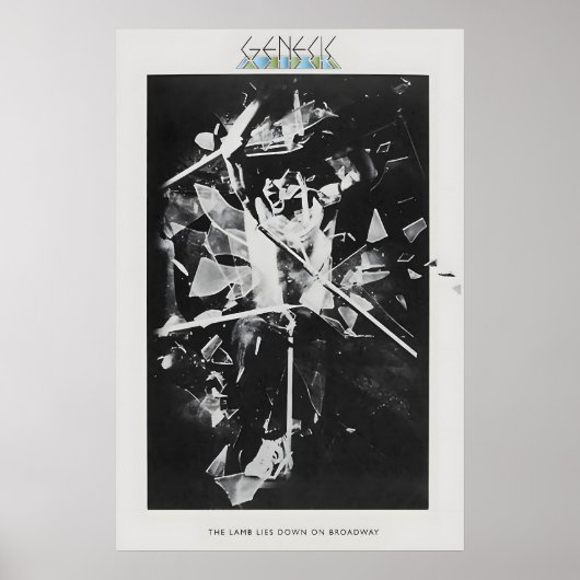 Genesis Lamb Lies Down on Broadway 1974 US Promo ポスター (正面)