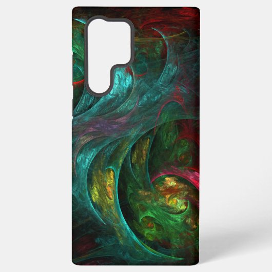 Genesis Nova Abstract Art Samsung Galaxyケース (裏面)