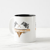 Genesisforums.orgのコーヒーカップ ツートーンマグカップ (正面左)