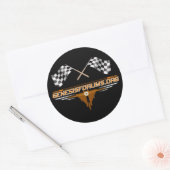 Genesisforums.orgステッカー ラウンドシール (封筒)