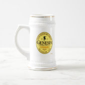 GeneStoutの限定版ステイン ビールジョッキ (左)