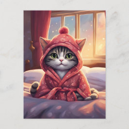 Genesungsgrüße einer kleinen Katze 2 ポストカード