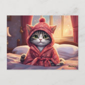 Genesungsgrüße einer kleinen Katze 2 ポストカード (裏面)