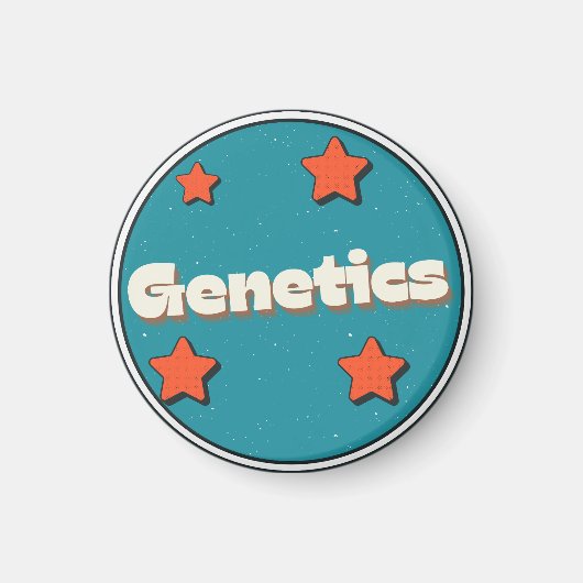 Genetics マグネット (正面)