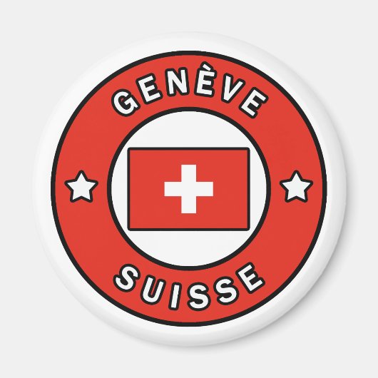 Genève Suisse マグネット (正面)
