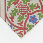 "Geneveive"ゴシック再生メダリオンフリースブランケット フリースブランケット (角)